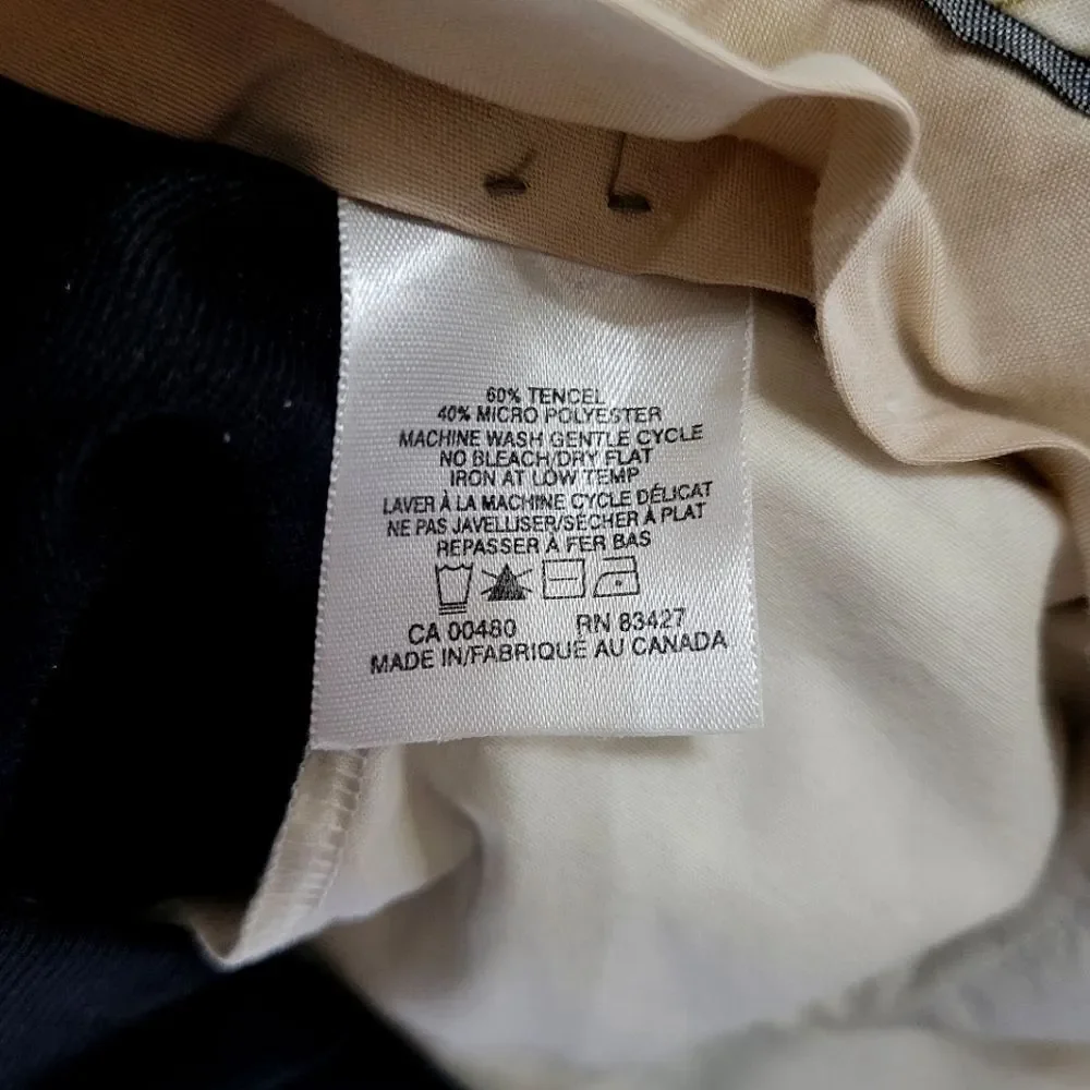 Ballin Men's Comfort-EZE Black Tencel Classic Dress Pants